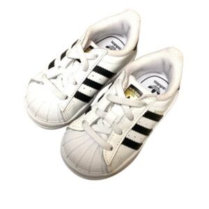 Adidas Superstar Sneakers Shoes Toddler Kids Size 5K